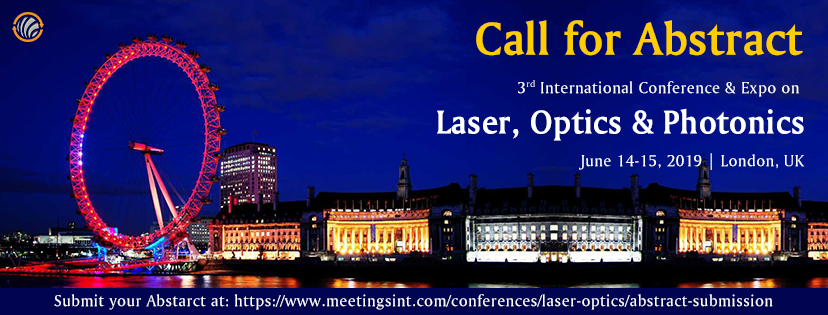 3rd International Conference & Expo on Laser第三屆國際激光、光學與光子會議