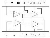 LM339內(nèi)部結構圖