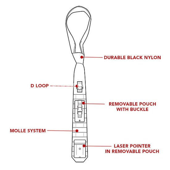[組圖]成功人士首選 軍用級激光制導戰(zhàn)術領帶
